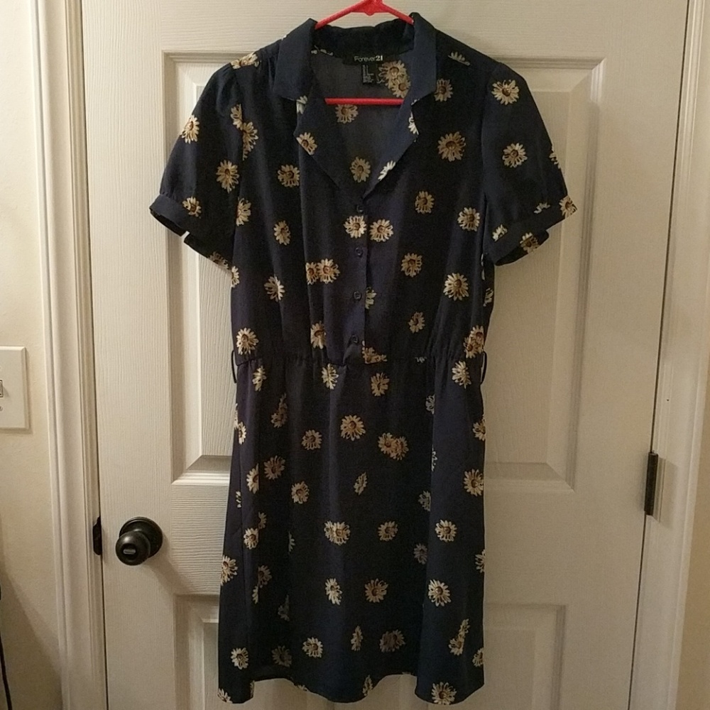 Navy t shirt dress